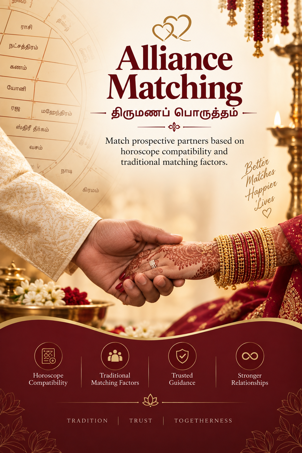 Alliance Matching – திருமணப் பொருத்தம்